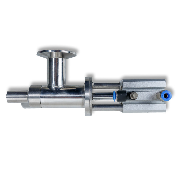 Узел подачи продукта с пневмоцилиндром для LPF-1000T