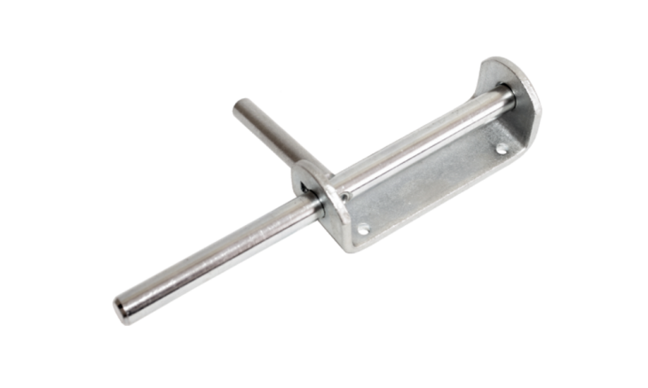 Засов "Домарт" воротный (110) 210мм d-13мм (цинк) (10)