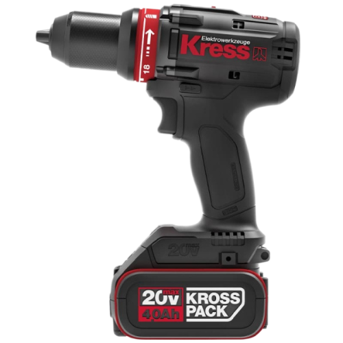 Аккумуляторная дрель-шуруповерт KRESS KU212