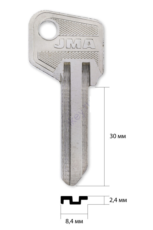 заготовка для ключа SAM-2D Silca