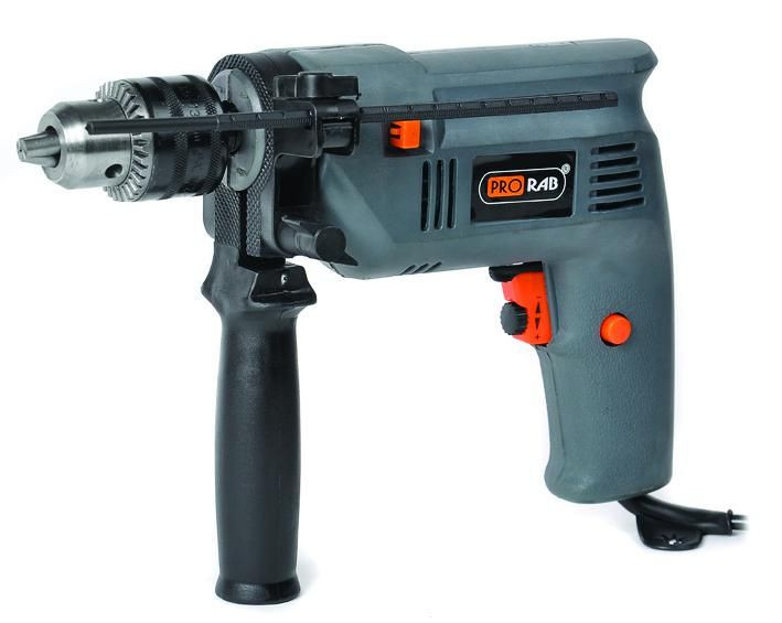 Дрель ударная PRORAB 2500 АK + кейс + набор
