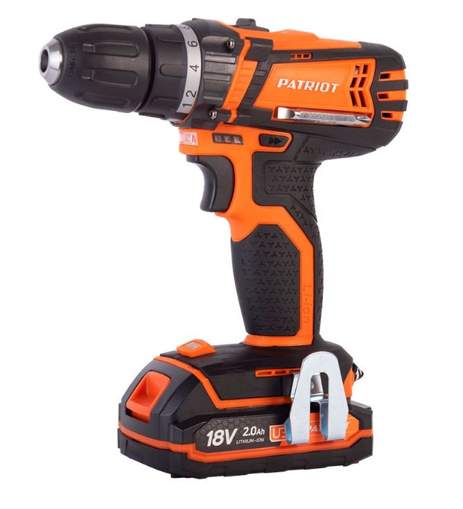 Аккумуляторная дрель-шуруповерт PATRIOT BR 181UES Li-lon
