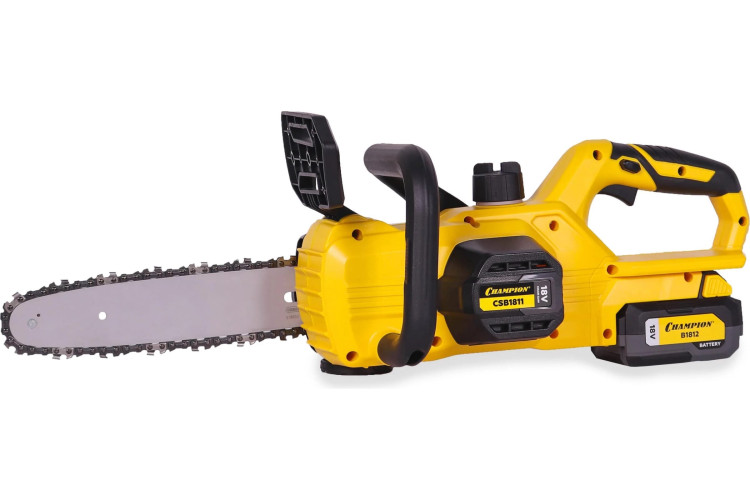 Пила аккумуляторная CHAMPION CSB1811 (18В 4Ач Li-ion 18мин, 10"3/8-1,340, 2300ОБ/МИН+АКБ (2Ач)+ЗУ)