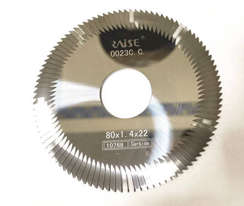 Фреза прямая отрезная &quot;RAISE&quot; 0023C.C (80*1.4*22) CARBIDE