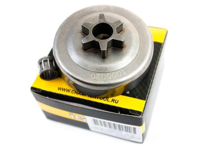 Звёздочка ведущая 3/8"-6Т (P350,351 H235,236,240) (аналог 106114 ) монолит + подшипник, 1000026