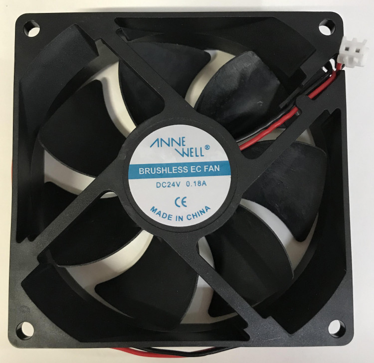 Вентилятор плоский 8x8x2,5 24V 0.18A